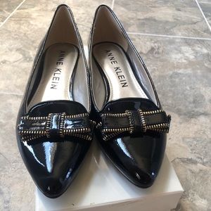 Anne Klein Studed Bow Flats